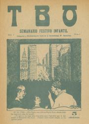 Primera portada de «TBO» (1917)