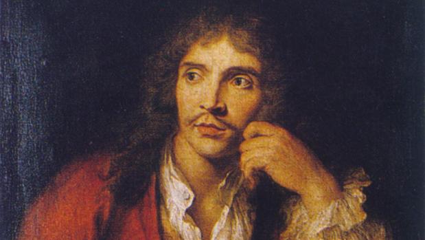 Retrato de Molière a cargo de Charles-Antoine Coypel