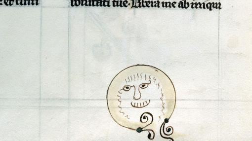 Carita sonriente medieval