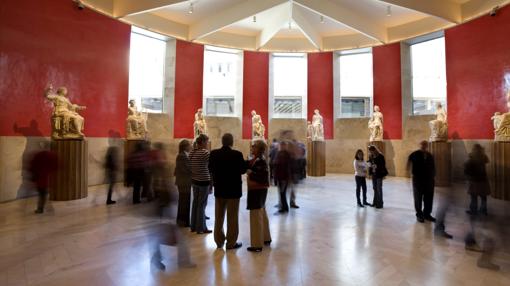 Sala de las Musas de la ampliación del Museo del Prado