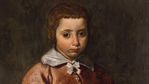 «Retrato de niña» (detalle), atribuido a Velázquez