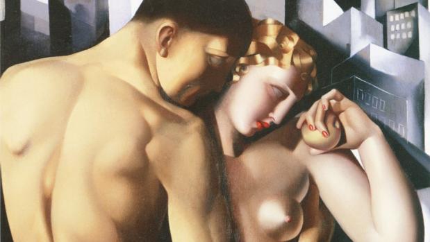 «Adán y Eva» (1932), de Tamara de Lempicka