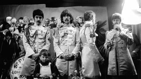 Sesión fotográfica para la portada de «Sgt. Pepper»