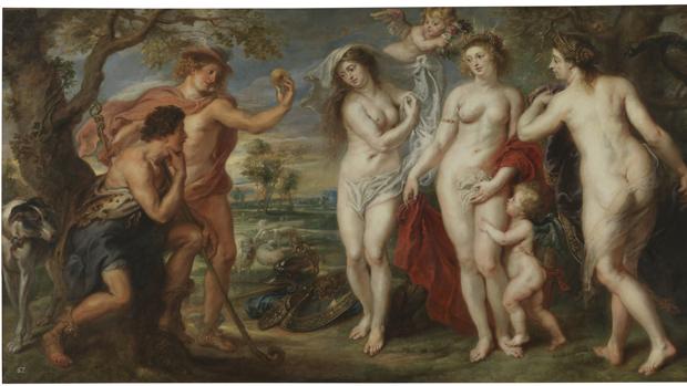 «El juicio de Paris», de Rubens