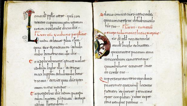 Manuscrito del siglo XI del «Liber Canticorum et horarum» Siglo XI