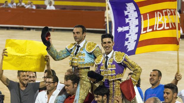 Ponce y Talavante, el pasado verano en Palma