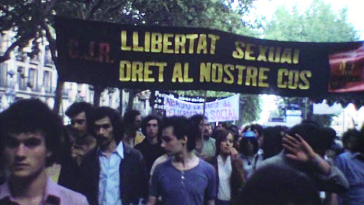 Fotograma de «Abajo la Ley de Peligrosidad» (1977), de José Romero Ahumada