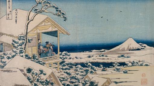 Otra de las pinturas de Hokusai