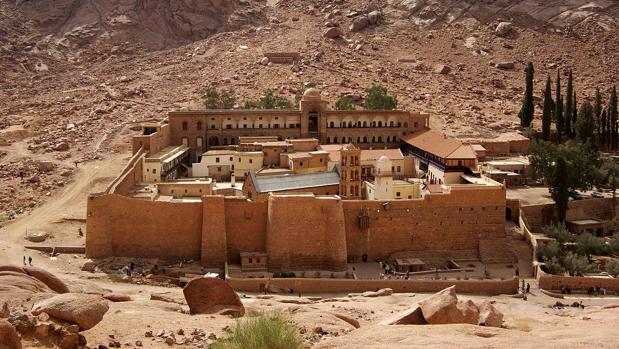 El monasterio de Santa Catalina del Monte Sinaí