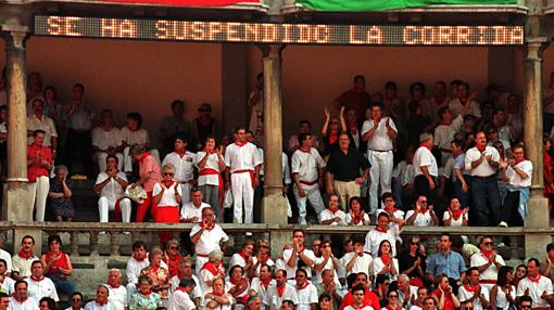 La corrida de toros se suspendió aquel 12 de julio