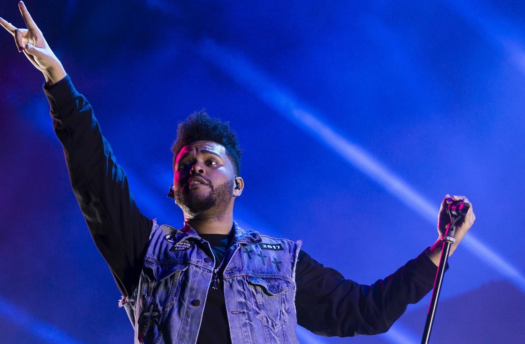 El cantante y compositor canadiense The Weeknd