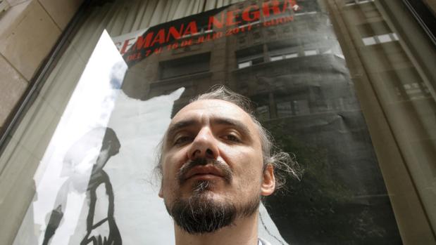 David Llorente, premio Dashiell Hammett de novela negra con «Madrid: Frontera»