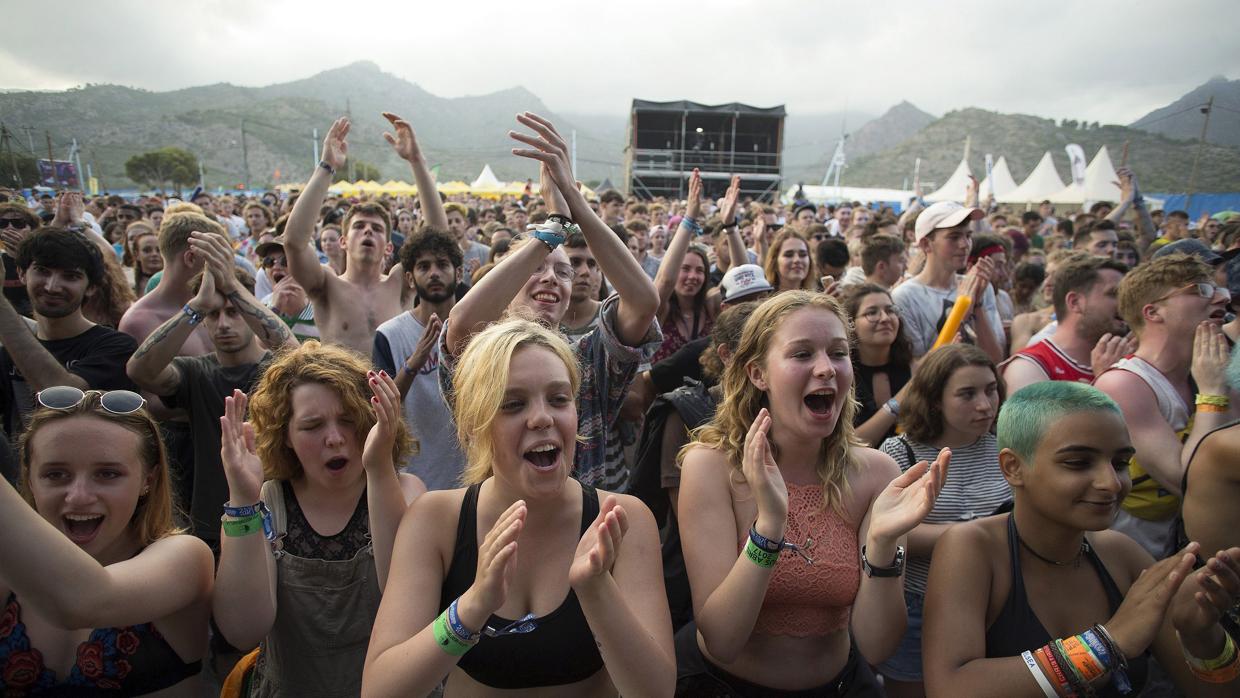 Ambiente en la primera jornada del Festival Internacional de Benicàssim