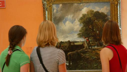 Una de las joyas de la colección de la baronesa Thyssen, «La esclusa», de Constable, fue vendida