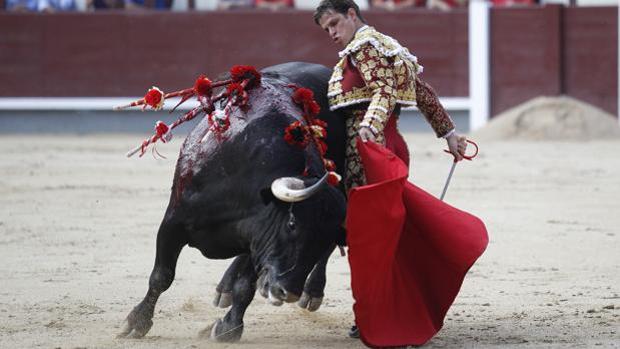 Julián López 'El Juli' durante una corrida de toros