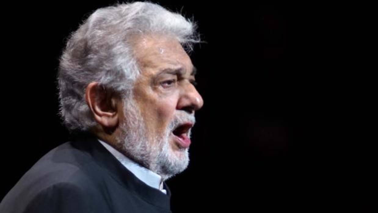 Plácido Domingo, durante una de sus actuaciones