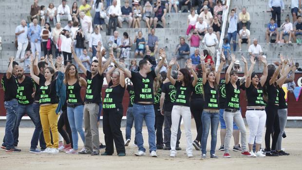 Detenidos los 29 antitaurinos que saltaron al ruedo en la nocturna de Las Ventas