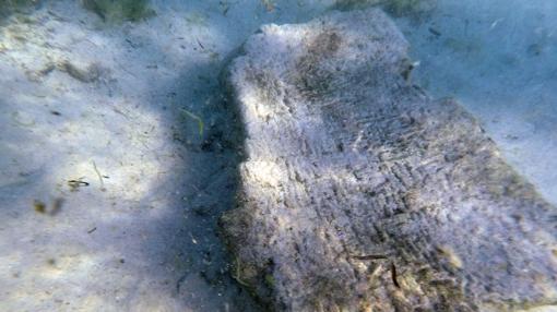 Imágenes tomadas por los arqueólogos bajo el mar