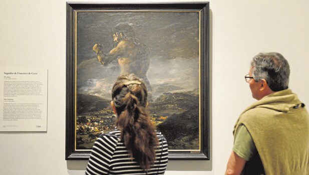 «El Coloso»: el cuadro maldito del Prado pierde también el marco