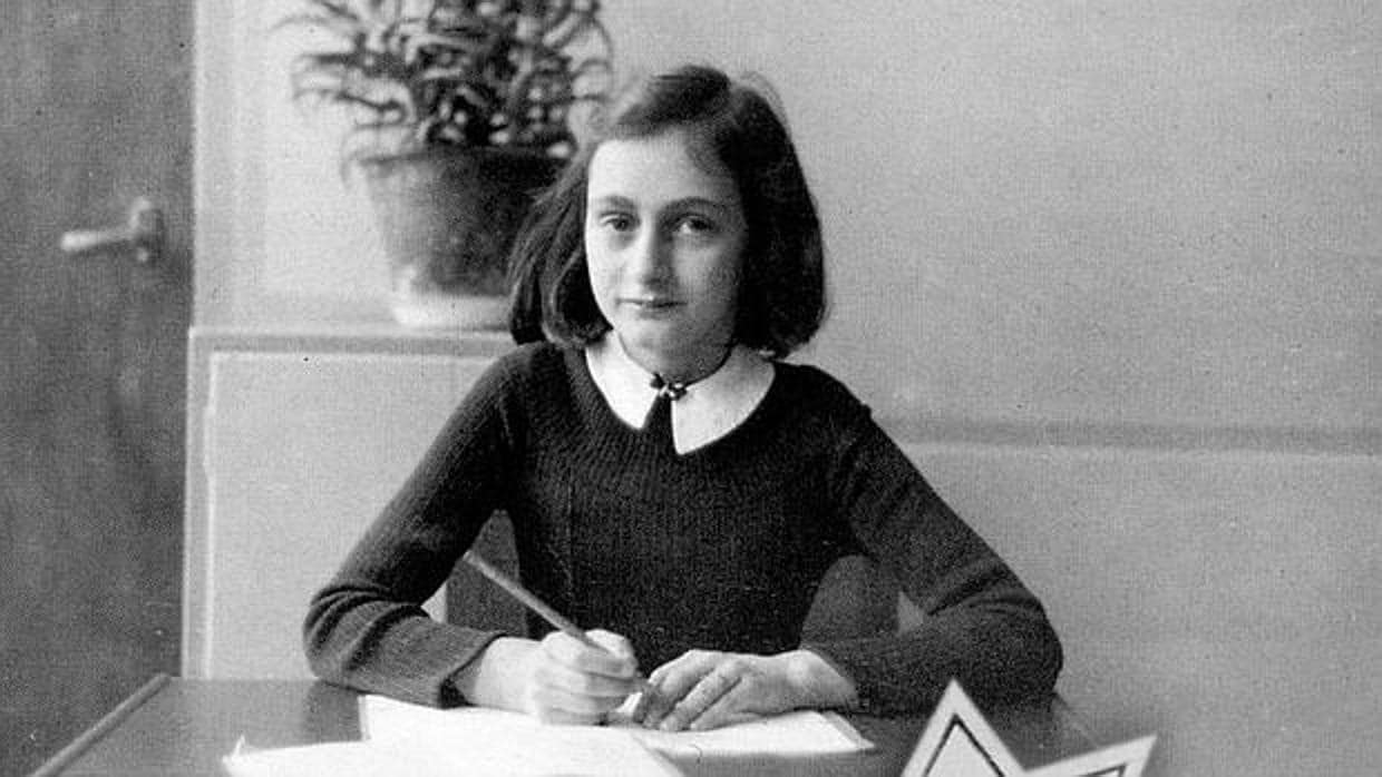 Ana Frank, retratada en el instituto donde estudiaba