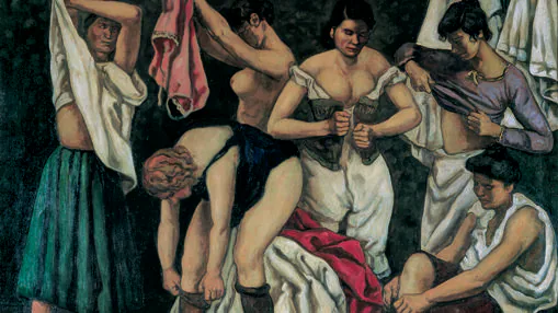 «Mujeres vistiéndose», de José Gutiérrez Solana