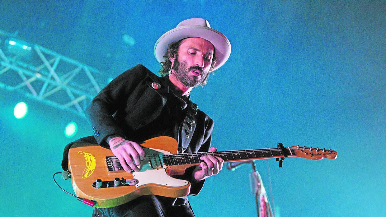 Leiva, durante el concierto que ofreció el pasado año en Madrid