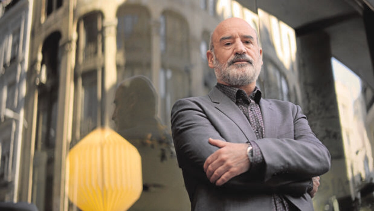 El autor Fernando Aramburu, fotografiado en Madrid poco después de haber publicado «Patria»