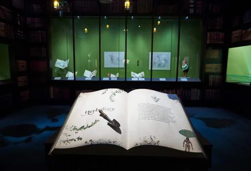 Una de las salas de la exposición «Harry Potter: una historia de magia»