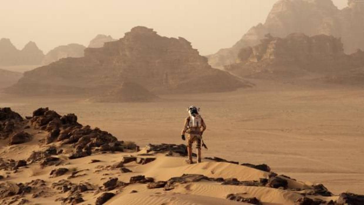 Fotograma de la película «Marte», de Ridley Scott