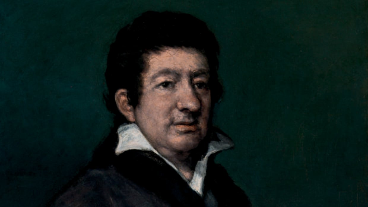«Retrato de Moratín» de Goya, pintado en 1824
