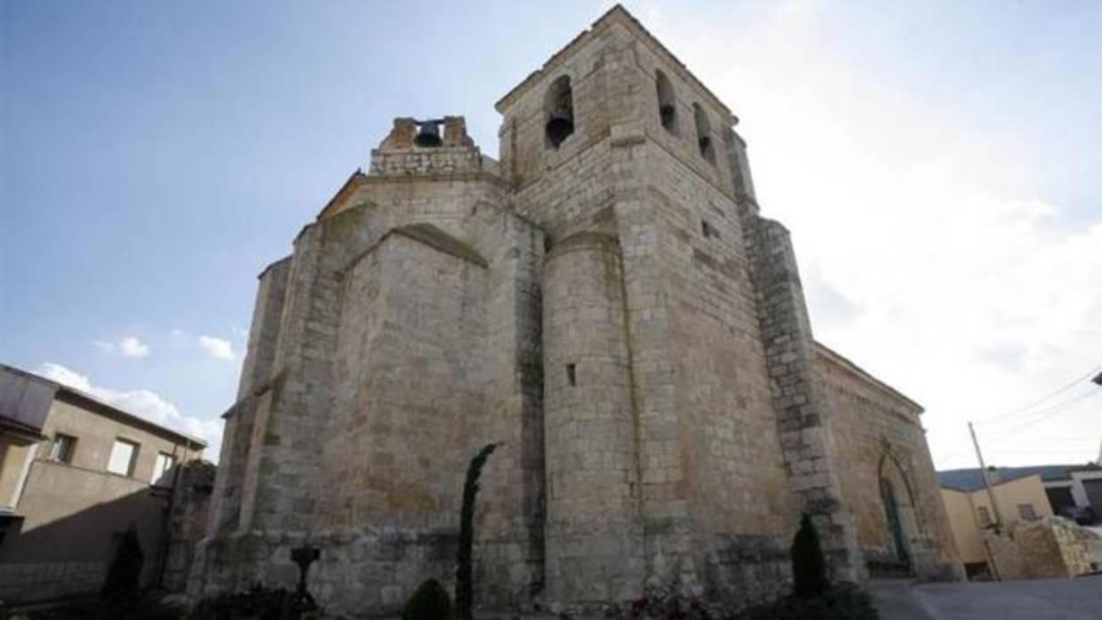 La Iglesia de Santa María, en Curiel de Duero