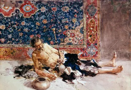 «El fumador de opio», de Mariano Fortuny