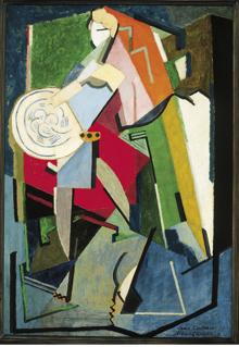 «Jean Cocteau» (1916), de Gleizes. Depósito en comodato de la Colección Telefónica