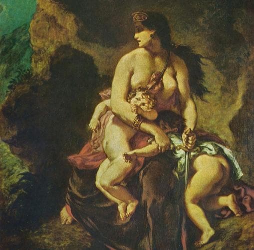 «Medea», de Eugène Delacroix