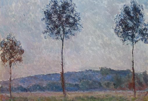 «Tres árboles en Giverny», de Monet, estrella de la subasta
