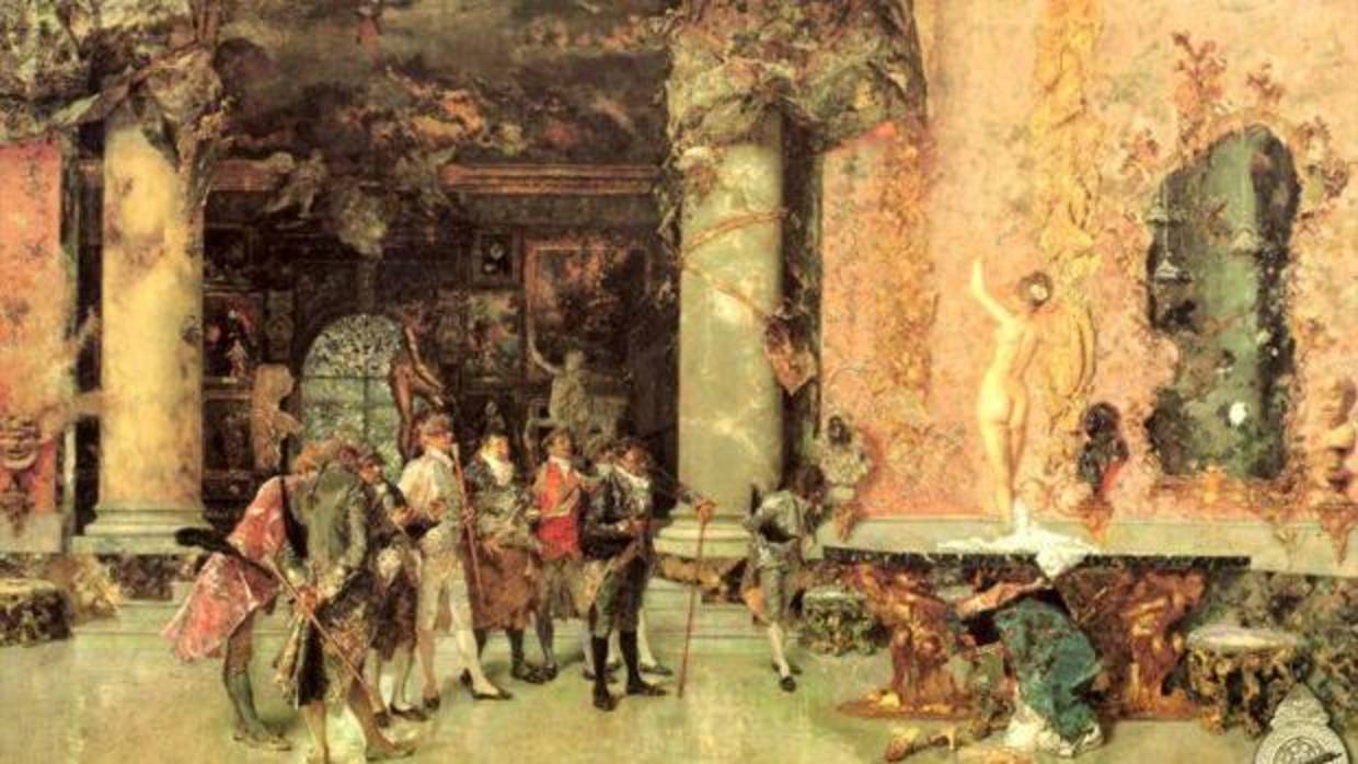 «El fumador de opio», obra de Fortuny