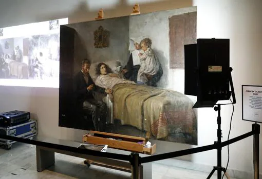 La obra se restaurará a vista del público en el Museo Picasso de Barcelona