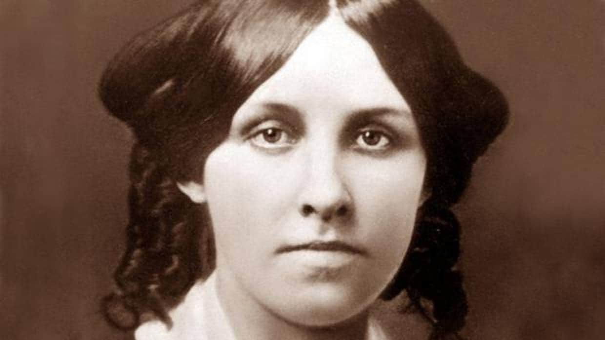Retrato de juventud de Louisa May Alcott