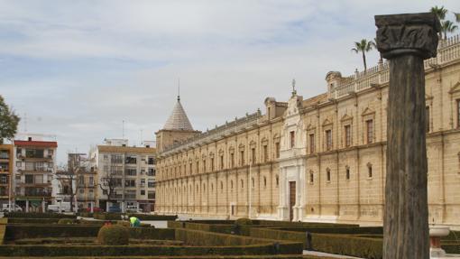 El hospital es actualmente la sede del Parlamento andaluz