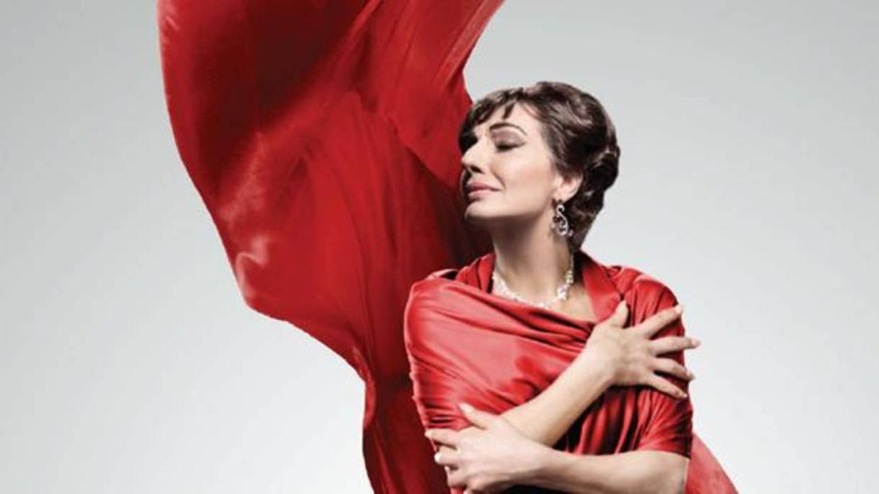 Maria Callas, en el cartel anunciador de «Callas in Concert»