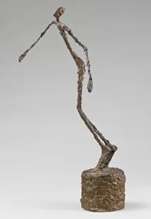 «El hombre que se tambalea», de Giacometti. Museo d’Orsay, París