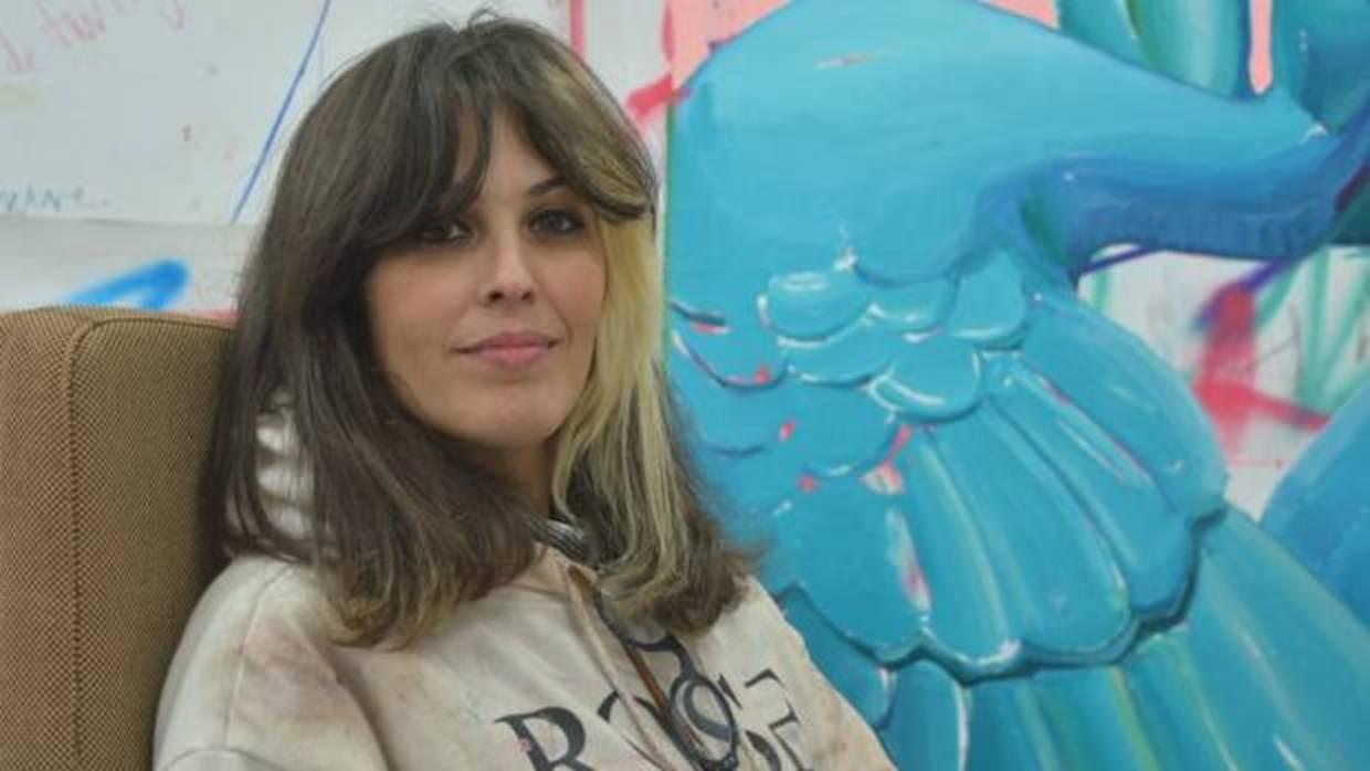 Ana Barriga posa en su estudio madrileño