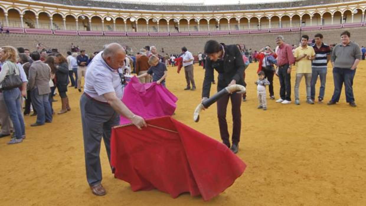 Aficionados en la Maestranza