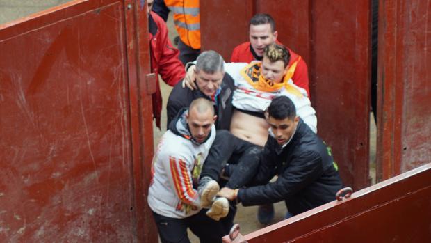 Cornada a un joven de 20 años en el Carnaval del Toro de Ciudad Rodrigo