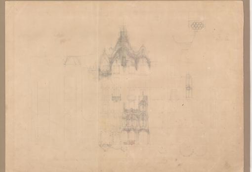 Plano original de la fachada de la Casa Batlló