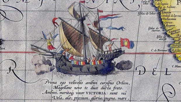 La nao Victoria de Elcano que dio la vuelta al mundo era una carraca artesanal cantábrica