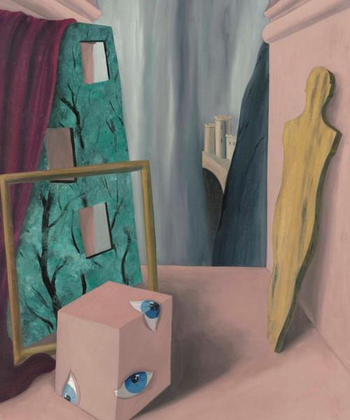 «Le groupe silencieux», de Magritte