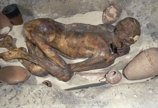 Una de las momias de Gebelin