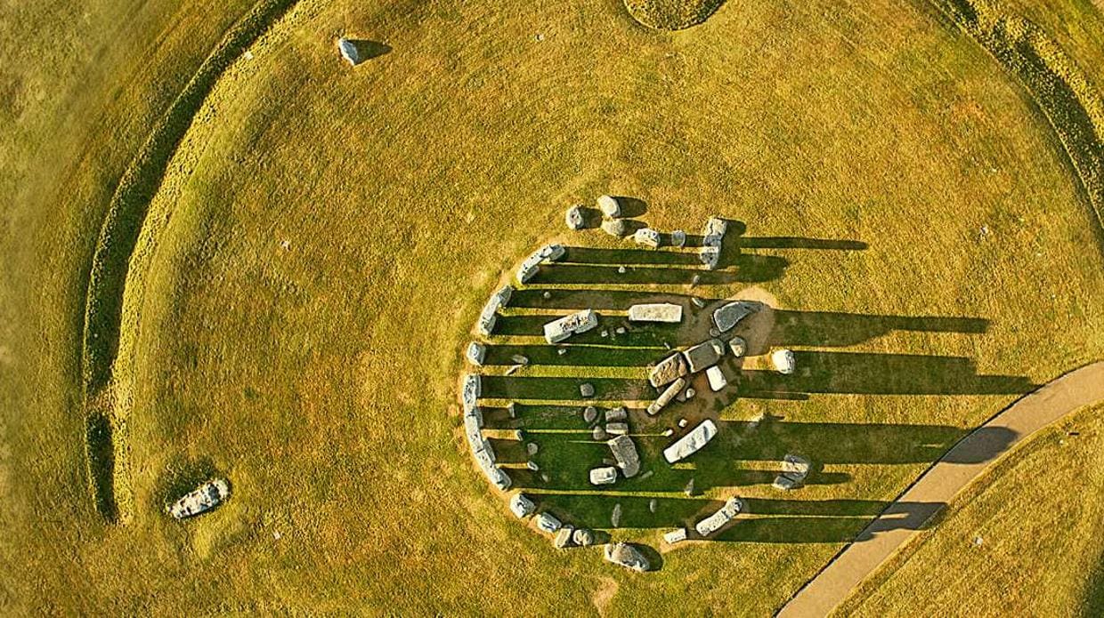 Vista aérea de Stonehenge