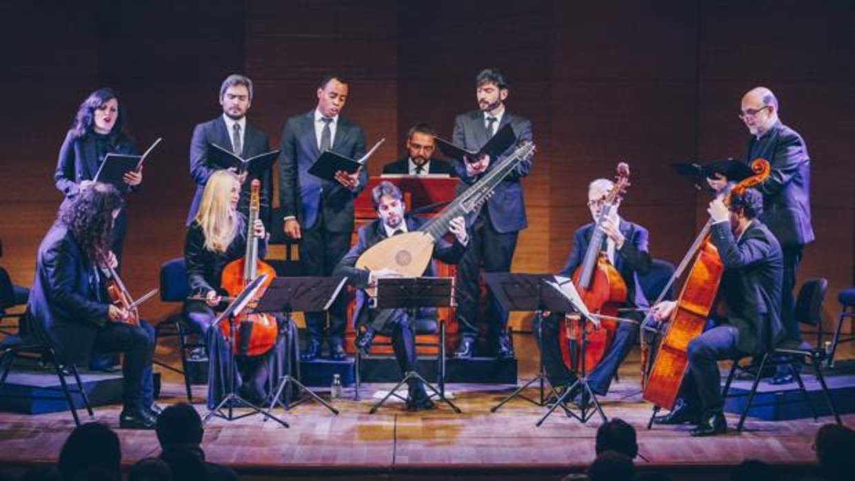 La Accademia del Piacere durante el concierto que ofreció en el Espacio Turina